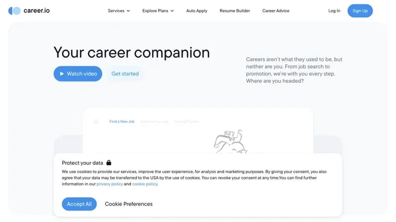Career.io screenshot
