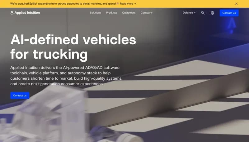 Applied Intuition screenshot