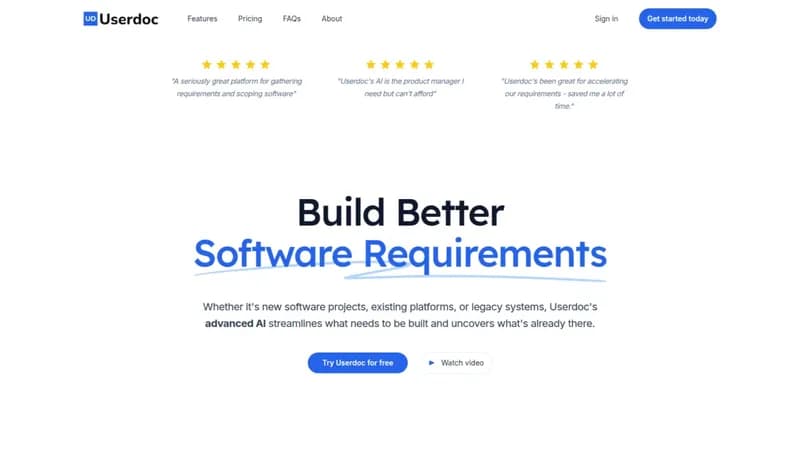 Userdoc screenshot