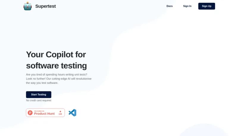 Supertest screenshot