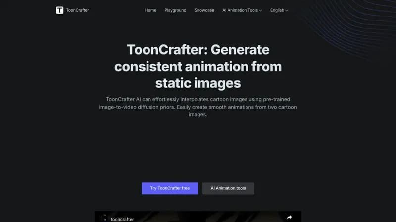 ToonCrafter screenshot