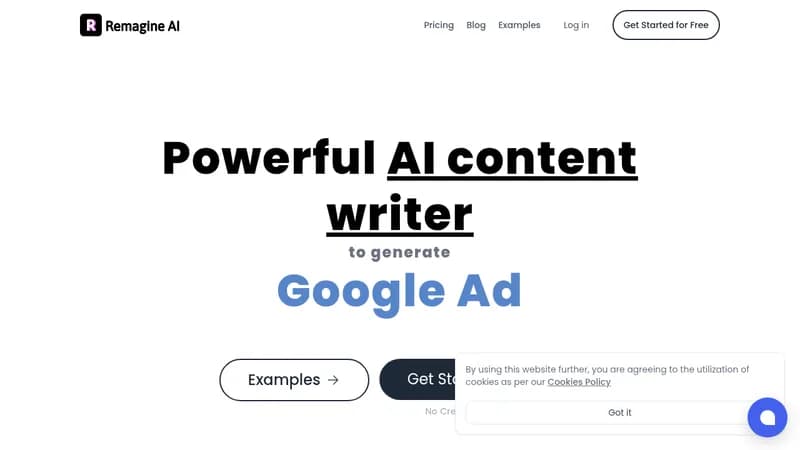 remagine ai website
