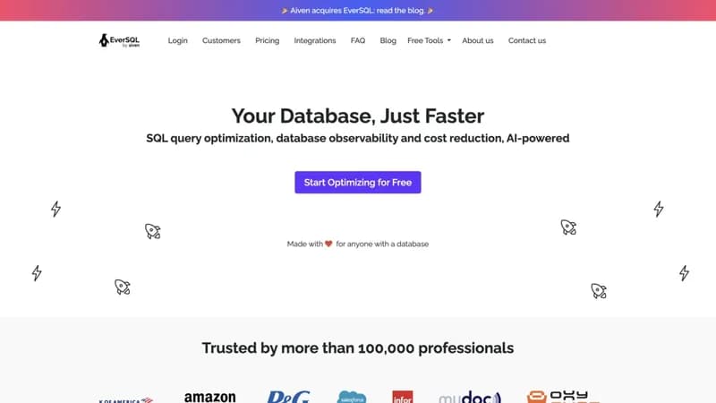 EverSQL screenshot