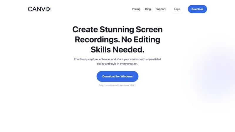 Canvid screenshot