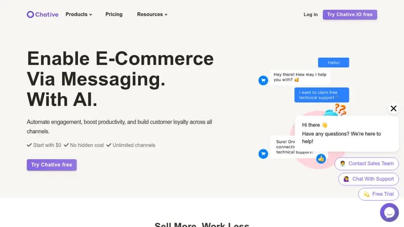 chative website