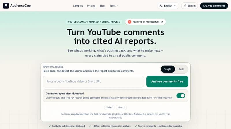 audiencecue website