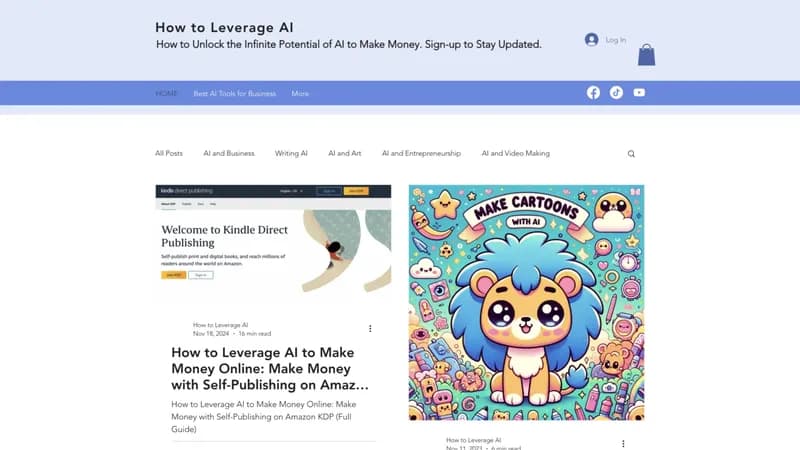How to Leverage AI screenshot