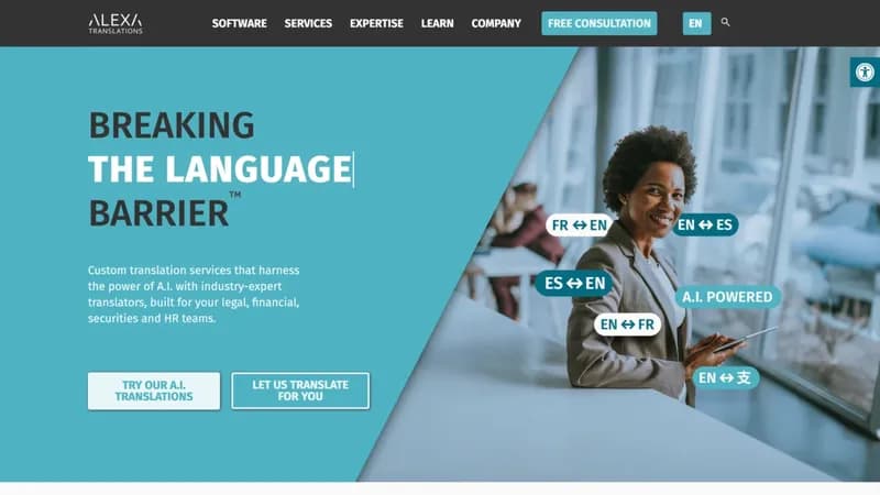 Alexa Translations screenshot