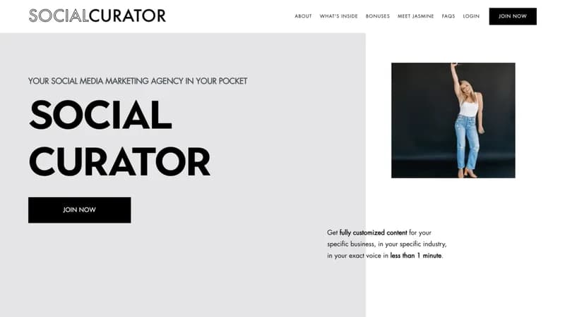 Social Curator screenshot
