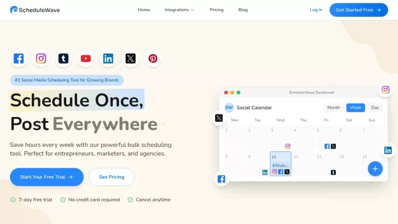ScheduleWave screenshot
