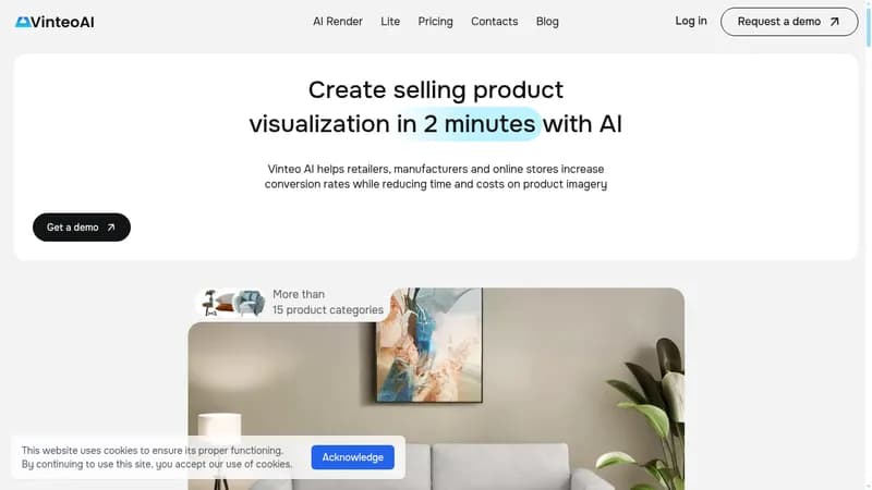 vinteo ai website