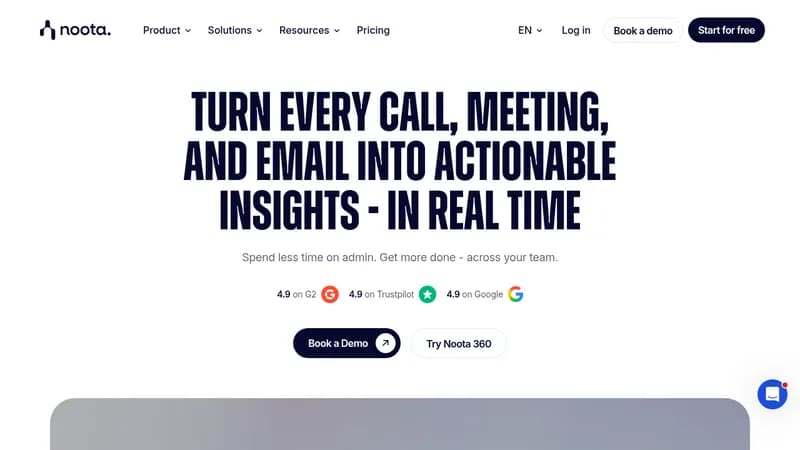 noota website