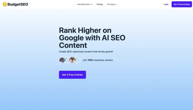 BudgetSEO screenshot