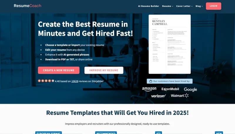 ResumeCoach screenshot