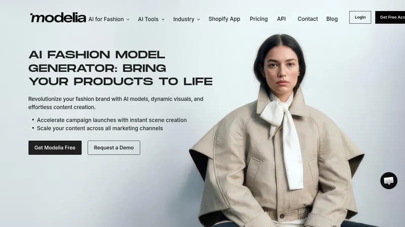modelia website