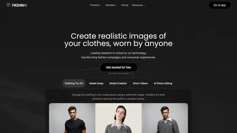 FASHN screenshot