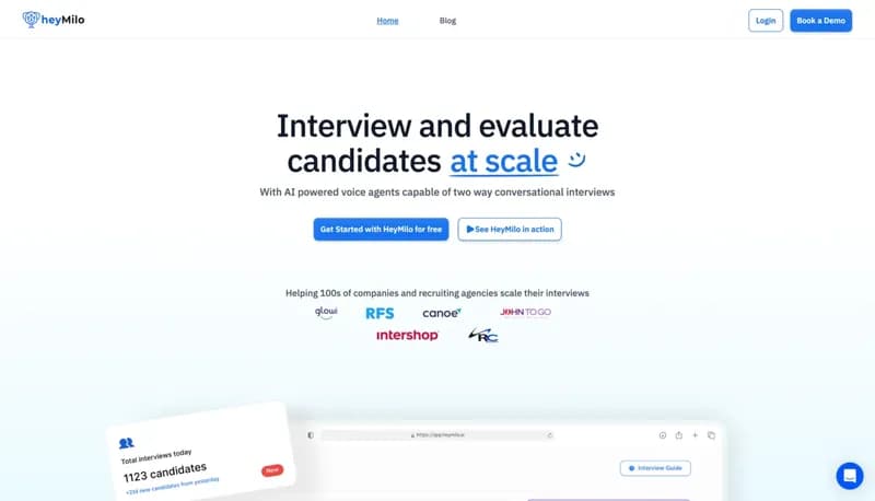 HeyMilo AI screenshot