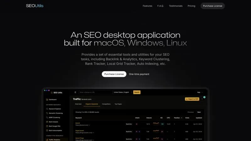 SEO Utils screenshot