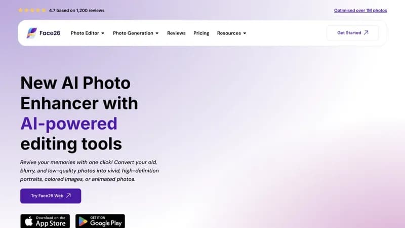Face26 screenshot