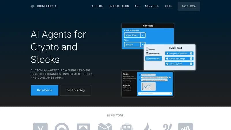coinfeeds ai website
