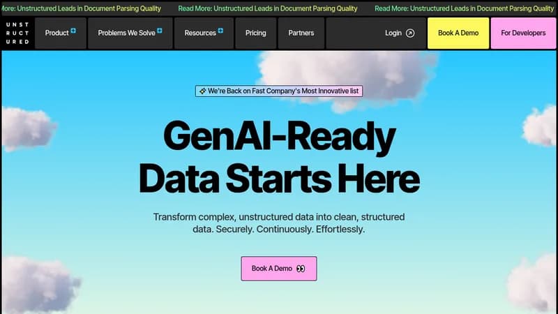 unstructured website
