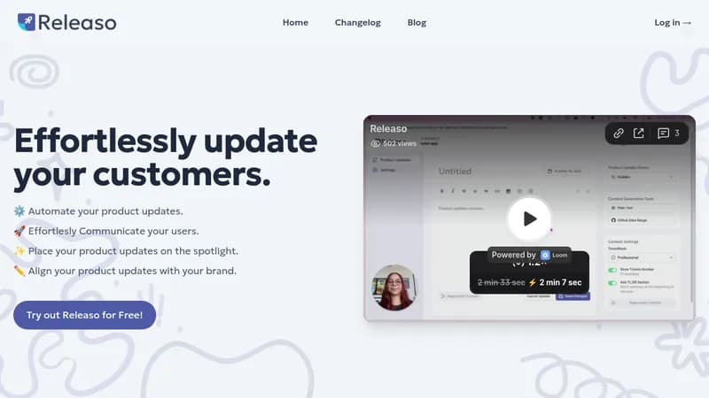 releaso website