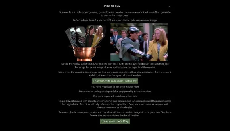 Cinemashle screenshot