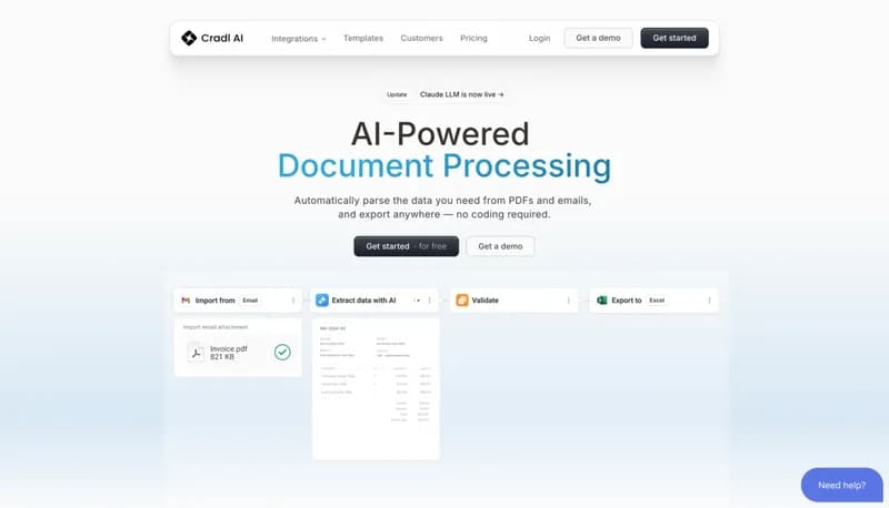 Cradl AI screenshot