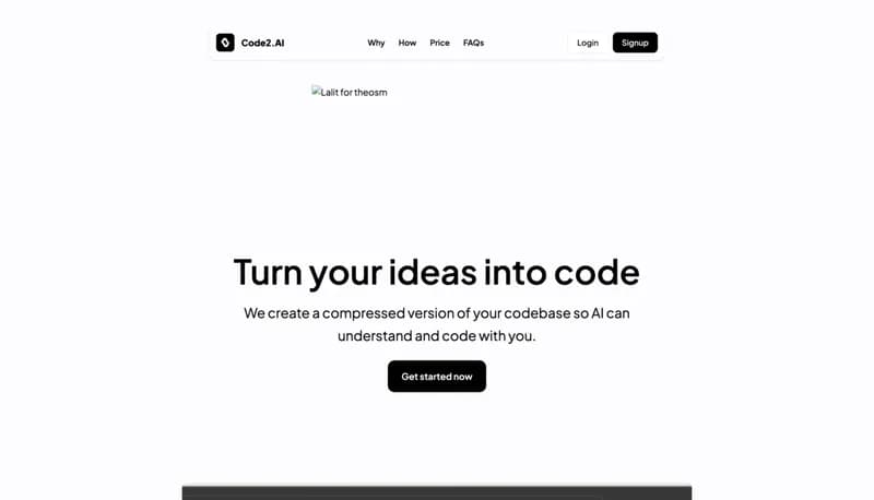 Code2 screenshot