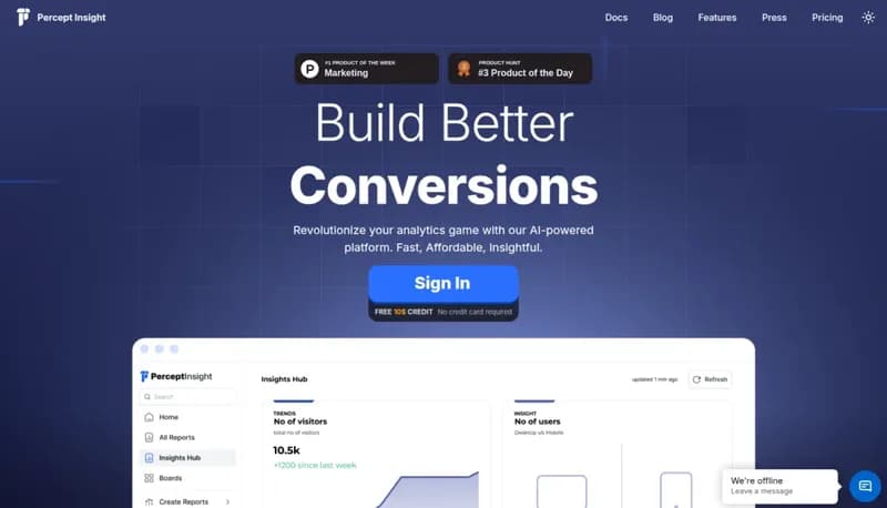 Percept Insight screenshot