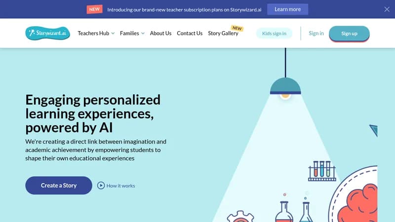 storywizard.ai website