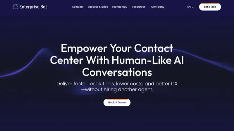 enterprise bot website