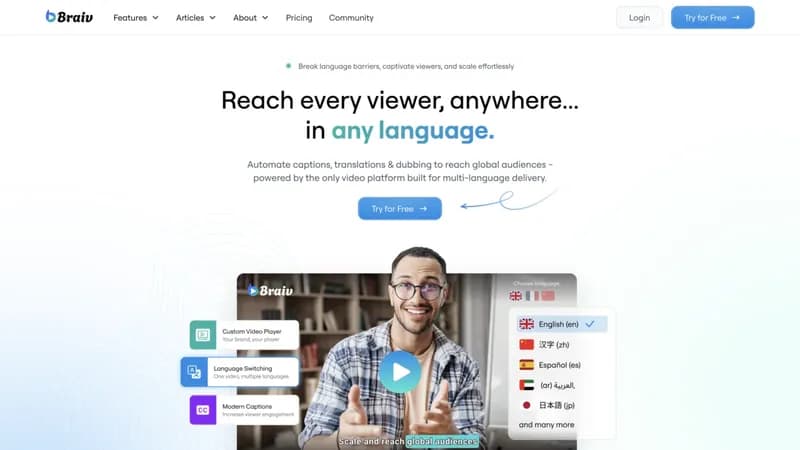 Braiv screenshot