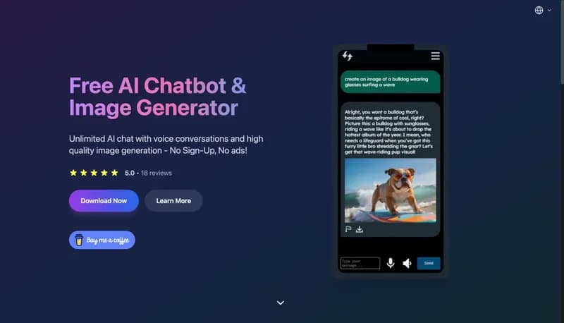 freeaichat.app screenshot