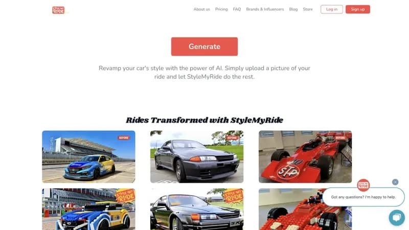 StyleMyRide.ai screenshot