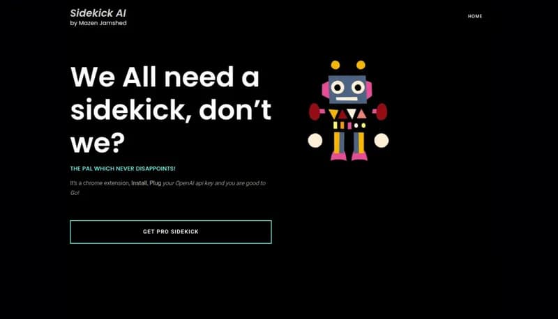 SideKick AI screenshot