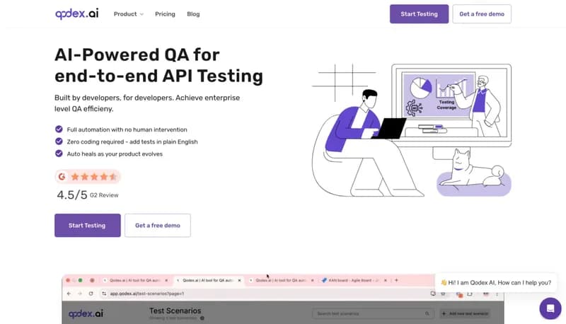 Qodex screenshot
