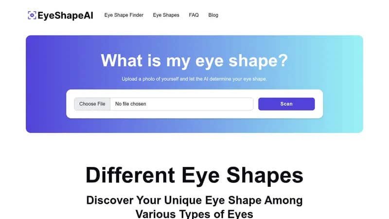 eye shape ai website