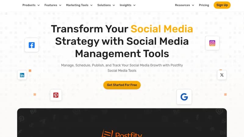 postfity website