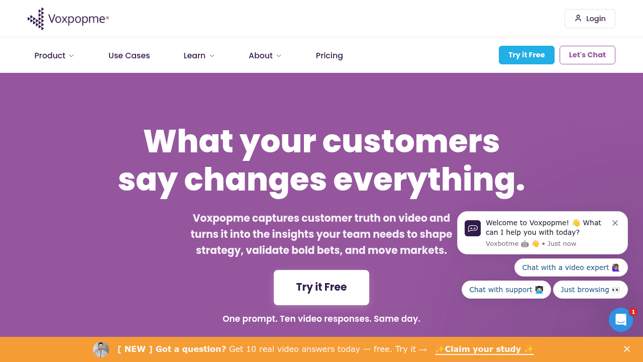 voxpopme website