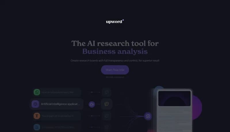 Upword screenshot