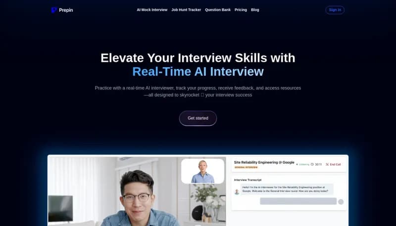 Prepin.ai screenshot