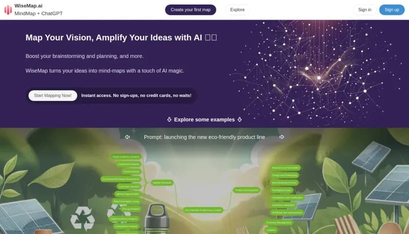 WiseMap.ai screenshot