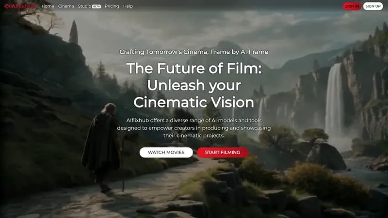 AIflixhub screenshot