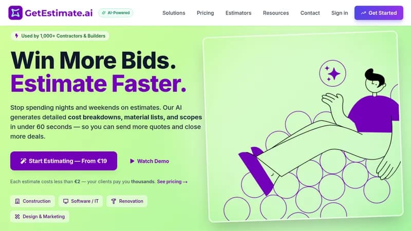 getestimate.ai website
