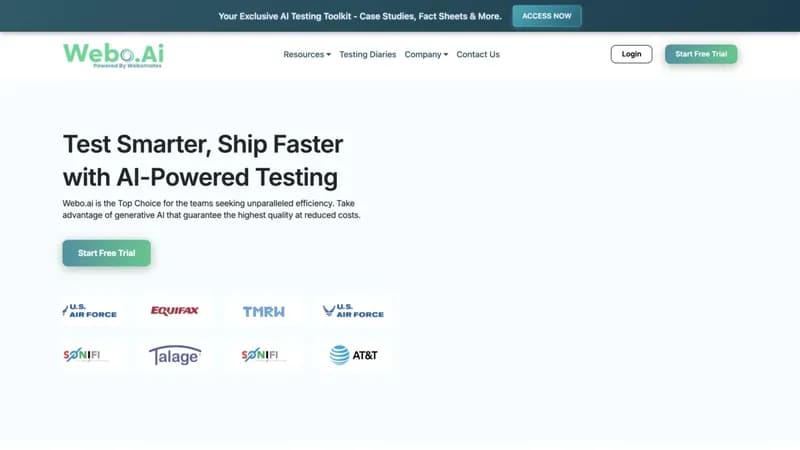 Webo.AI screenshot