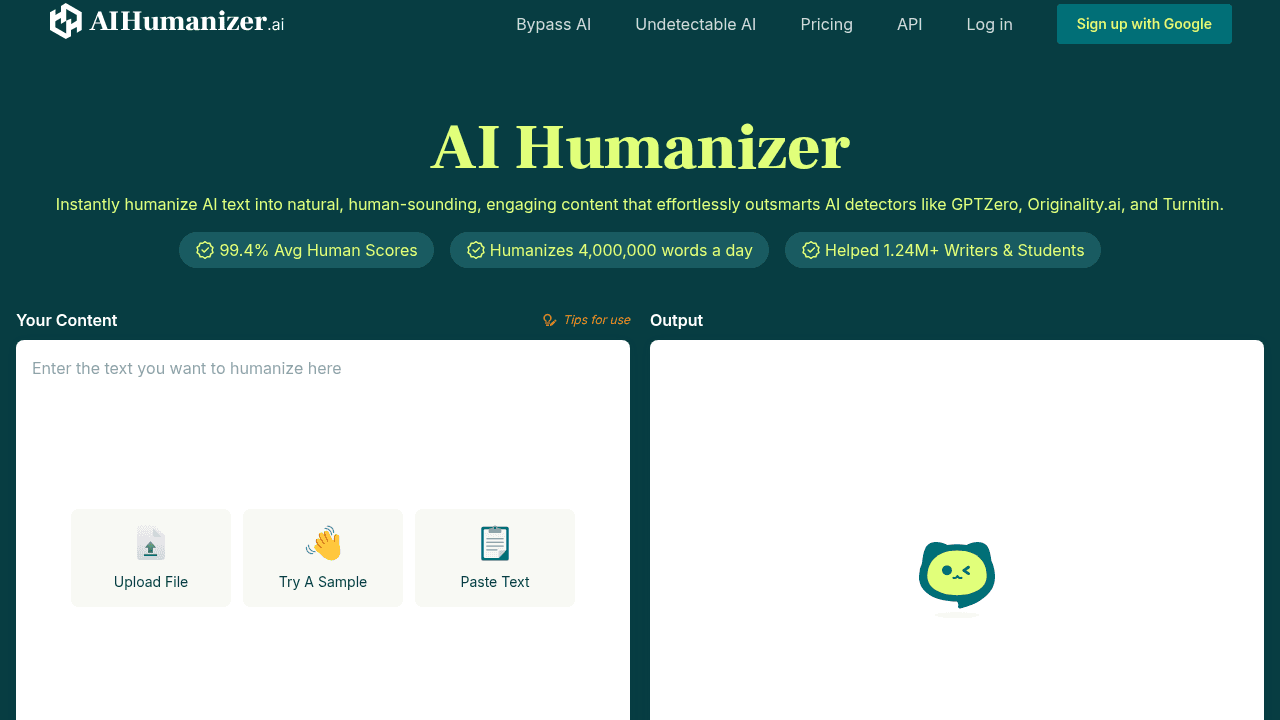 ai humanizer website