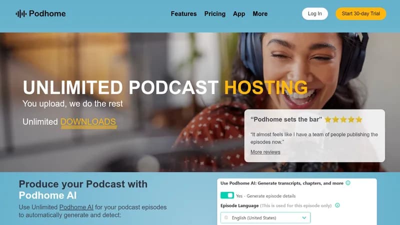 podhome website