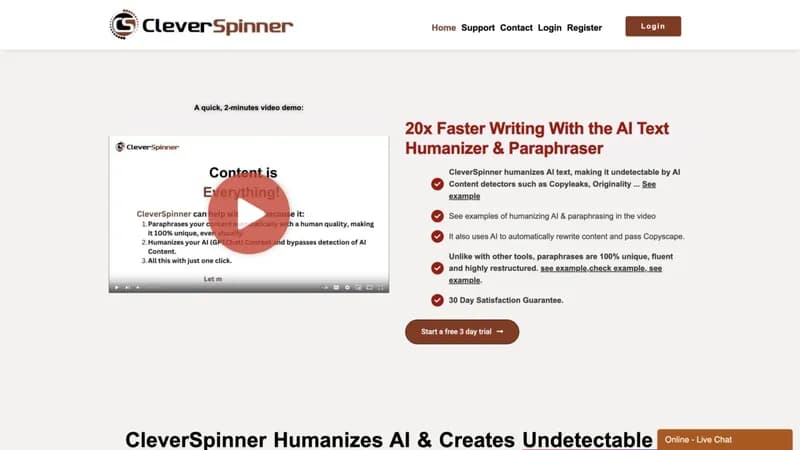 CleverSpinner screenshot