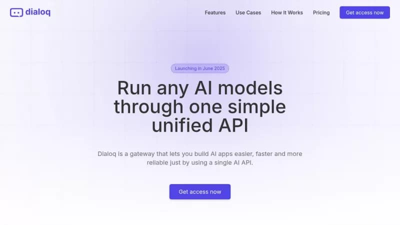Dialoq AI screenshot